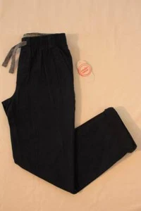 NEW Boys Pants XS 4 - 5 Blue Pull on Pockets Casual Stretch Drawstring Cuffed - Picture 1 of 3