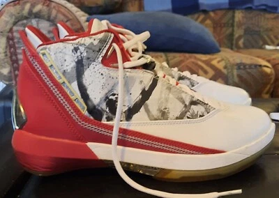 Hombres Air Jordan XX2, 22, OG Omega, 315299-162, Blanco/Rojo, 8.5 Foto 1 de 4