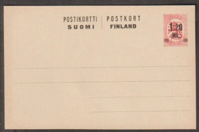 Suomi Finland 1.20m on 40m postacrd - Image 1 of 2