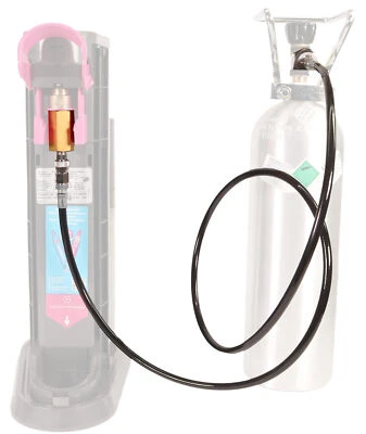 WELDINGER DUO Adapter-Hochdruckschlauch 2,5m Adapterschlauch Wassersprudler Sodastream Duo