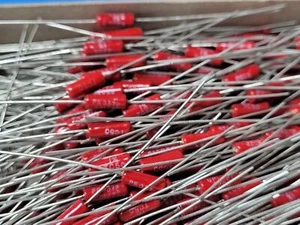(10) PR9372-GP1/2-TC50-220K-1% AUDIO RESISTOR 220KOhm 1/2W TC50PPM/°C 500V AXIAL - Picture 1 of 5
