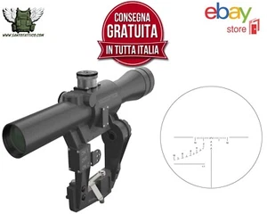 VECTOR OPTICS OTTICA PROFESSIONALE CACCIA VictOptics SVD Scope 4x24 FFP RUSSA - Picture 1 of 12