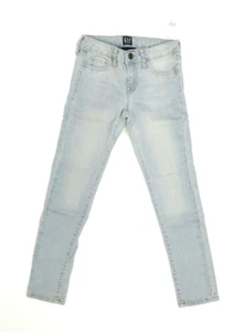 Gap Kids Super Skinny Stretch Light Wash Denim Blue Jeans Youth Girls 6 - Picture 1 of 13