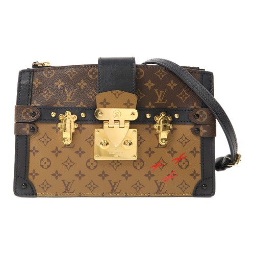 LOUIS VUITTON（LV） Borsa a tracolla Louis Vuitton LV GHW bauletto pochette M43596 monogramma marrone