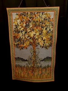 Original Belgian Wall Hanging Classic Flanders Tapestry 4'03 X 2'08 - Picture 1 of 5