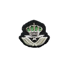 Jordanian Air Force Beret Badge Rare Jordan Armed Forces Army Cap Hat Military