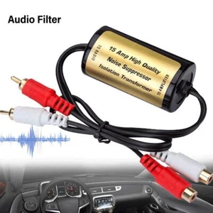 For Car Home Stereo RCA Audio Noise Filter Suppressor NEW Loop Ground C2D3 - Picture 1 of 10