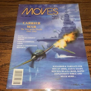 SPI Moves Magazi  #64 "Carrier War, Variants for Men At Arms, Axis & Al Mag VG+ - Picture 1 of 5