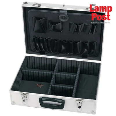 Draper 85743 Aluminium Tool Case - Ideal for Engineer/Electrician/Builder - Image 1 of 2