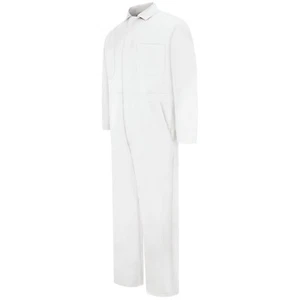 NEU Red Cap WEISS Baumwolle Coverall Köper Arbeitsuniform CC14 Schweißer Mechaniker - Bild 1 von 3
