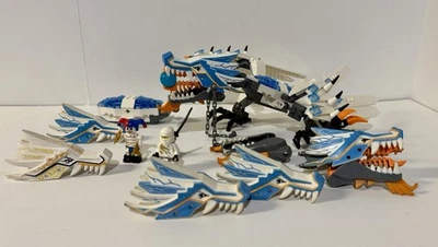 Lego Ninjago 2260 Ice Dragon Attack 99% completo con figuras más extras Foto 1 de 4