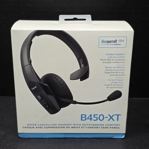 BlueParrott B450-XT Auriculares Mono Bluetooth Ligeros, Negros, ¡Nuevos! - Imagen 1 de 6