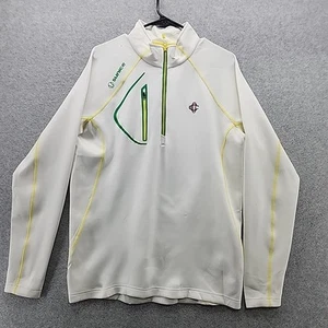 SUNICE ALLENDALE PULLOVER mens  SIZE MEDIUM COLOR WHITE YELLOW - Picture 1 of 23