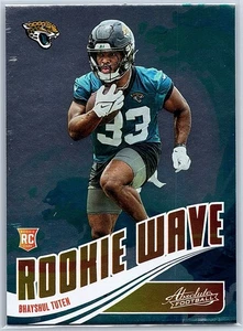 2025 Panini Absolute Bhayshul Tuten Rookie Wave RC #RW-BTN Jaguars - Picture 1 of 10