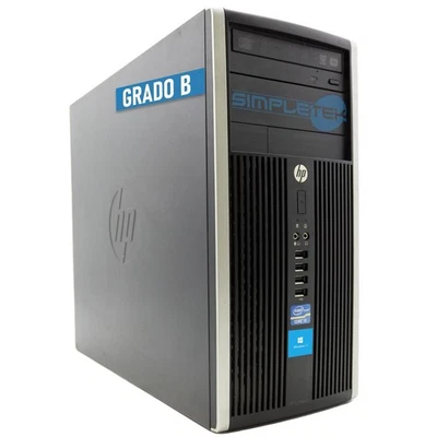 HP 6200 PRO MT i3 RAM 16GB SSD 240GB GPU 2GB COMPUTER FISSO MINI TOWER WIN11 - Immagine 1 di 4