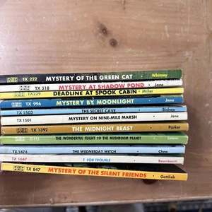 11X VTG 1950's/60's Scholastic Book Services (SBS) PAPERBACK LOT: Mystery + Pulp - Picture 1 of 21