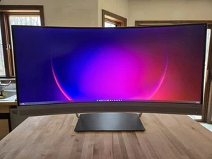 HP Envy 34 Inch 1440P Ultrawide Monitor - Picture 1 of 7