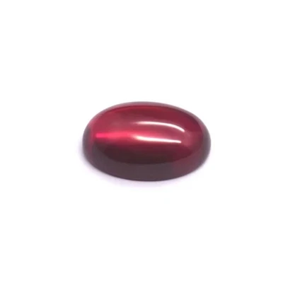 Blood-red Oval Cabochon Smooth Polished Egg Shape Ruby Cabachons 15x20mm 20x30mm - Image 1 of 4
