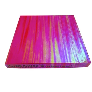 Eaton The Frustrator Iridescent Maze 15-800-90 Rare 500 Pcs Puzzle Complete 1984 - Picture 1 of 21