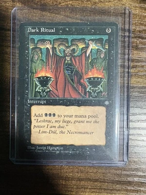 Magic: The Gathering -ICE AGE- Dark Ritual (LP) - Image 1 of 2