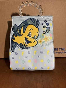 Danielle Nicole Disney The Little Mermaid Flounder Mini Backpack NEW - Picture 1 of 8
