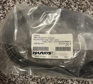 HARRIS Unity USB Programming Cable 12082-0410-A1 XL-200 XPCJ3A Rev B V3-10569 - Zdjęcie 1 z 3