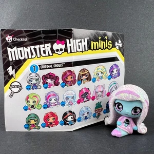 Mattel Monster High Minis Abbey Bominable Candy Ghouls Glitter - Serie 1 Onda 3 - Foto 1 di 10