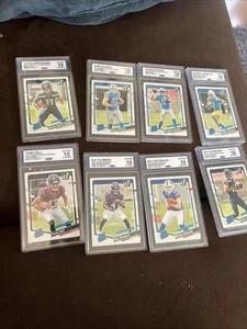 2023 Donruss Rated Rookies Set Of 8 Rookie Card Graded CCG 10! - Picture 1 of 19