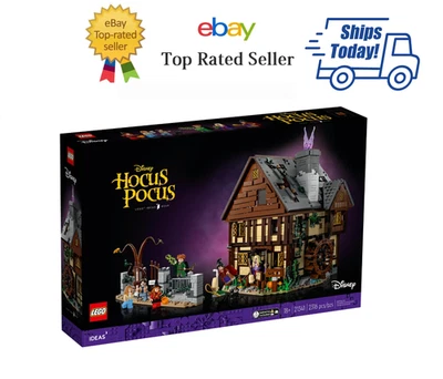 LEGO Ideas Disney Hocus Pocus The Sanderson Sisters' Cottage 21341 Foto 1 de 2