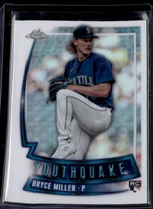 2023 Topps Chrome Update #YQ-89 Bryce Miller Youthquake Rookie Seattle Mariners - Bild 1 von 2