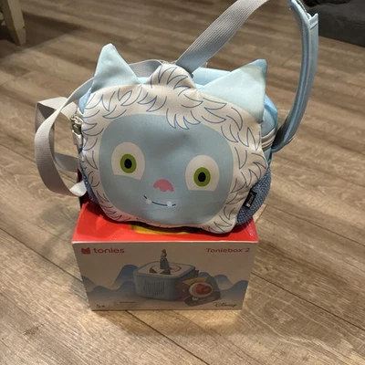 Tonies Toniebox 2 Disney Elsa Frozen New Factory Sealed And Case Blue “ Yeti” - Image 1 of 4