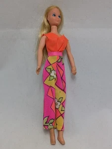 Muñeca Heather Vintage Original Rock Flowers Mattel Dawn Clone Hong Kong Años 70 - Imagen 1 de 14