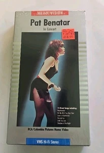 Pat Benatar In Concert VHS SEALED Watermarks Slipcase RCA VTG - Picture 1 of 10