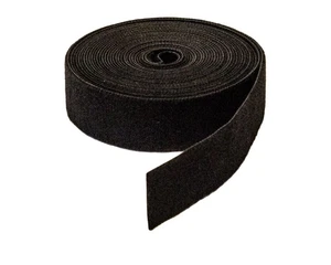 1" Inch Roll Hook and Loop Reusable Cable Ties Straps 5M 15ft 10 Pack - Afbeelding 1 van 5