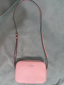 Kate Spade rosa Leder Umhängetasche Damen klein zwei Fächer *EX* - Bild 1 von 13