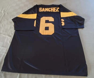 复古 罕见 BLK Vapor Limited USC TROJANS Mark Sanchez 球衣 尺码 56 3x 全新带标签 — 第 1/4 张图片