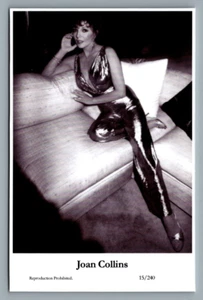 Joan Collins (C) Swiftsure 2 Cartoline anno 2000 stampa moderna 15/240 e 15/241 - Foto 1 di 3