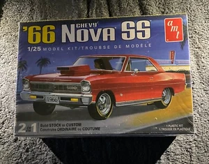 AMT Chevy 66 Nova SS Model Car kit Sealed Great Deal !!!!! - Picture 1 of 1