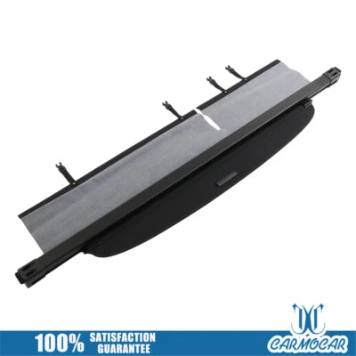 Retractable Cargo Cover Luggage Shade Premium Black For 2007-2011 Honda CR-V CRV Foto 1 de 4