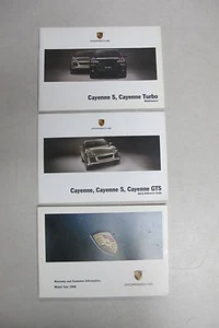 Genuine 2008 Porsche Cayenne Maintenance, Quick Reference Guide, Warranty Info  - Picture 1 of 7