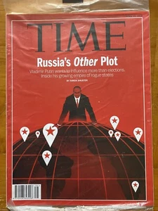Time Magazine 2019 Putin Russia’s Other Plot Empire Rogue States NEW SEALED - Picture 1 of 2