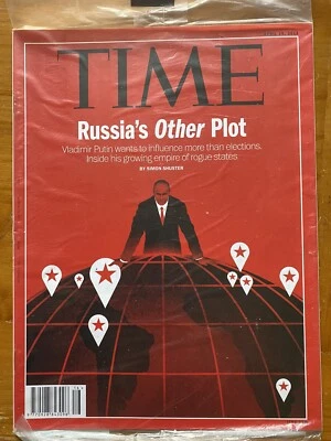 Time Magazine 2019 Putin Russia’s Other Plot Empire Rogue States NEW SEALED - Image 1 of 2