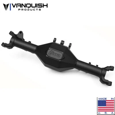 Eixo dianteiro Vanquish Products VPS07850 Currie F9 SCX10 II preto anodizado - Imagem 1 de 3