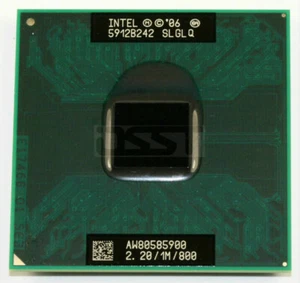 Procesador de CPU móvil Intel Celeron M 900 CM900 SLGLQ zócalo P 2,2 GHz 1 MB 800 MHZ - Imagen 1 de 1
