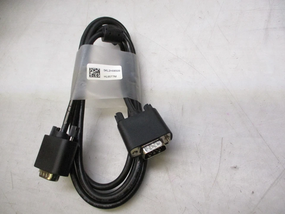 5KL2H06509 Dell 5.5 Feet Male to Male VGA Cable - Image 1 of 4