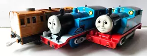 Thomas & Friends Trackmaster Motore Trenino Ferroviario Motorizzato Thomas TOMY 3 Pezzi - Foto 1 di 7