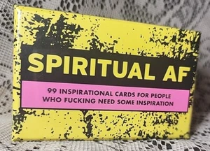 SPIRITUAL AF DECK By Roxan McDonald Knock Knock Set Of 99 Cards NEW - Picture 1 of 4