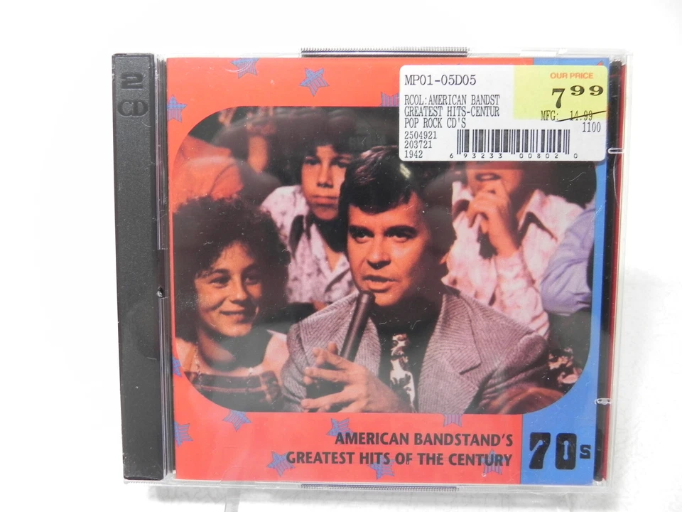 American Bandstand's Greatest Hits Of Century: 70s - 2 disc CD Foto 1 de 1