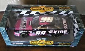 American Muscle 1:18 JEFF BURTON 99 Exide 1997 FORD T-BIRD Diecast NIB PREPAID - Picture 1 of 3