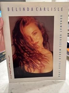 "Belinda Carlisle" Tourbook World Tour 1990 Japan Tour Booklet Printed in Japan - Bild 1 von 9